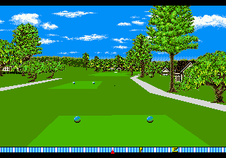 Скриншот игры Pebble Beach Golf Links